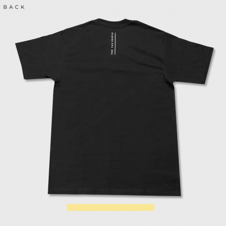 The Smiley Tee Black (Back)